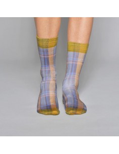 Wiggle steps Tartan Knit...