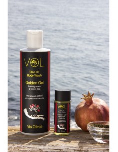 Golden Gel "Ρόδι & Πράσινο...