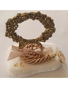 Γούρι Πάνω σε Βότσαλο Στεφάνι